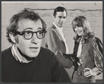 Woody Allen, Jerry Lacy and unidentified in rehearsal for the stage production Play It Again, Sam