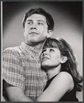 Peter Kastner and Karen Black in publicity photo for the stage production The Playroom