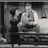 Maureen Stapleton and George C. Scott in the stage production Plaza Suite