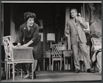 Maureen Stapleton and George C. Scott in the stage production Plaza Suite