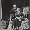 Cyril Ritchard and Cornelia Otis Skinner in the stage production The Pleasure of His Company
