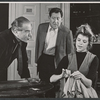 Lionel Stander, Jack Gilford and Marcie Hubert in the Off-Broadway stage production The Policeman