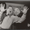 Jack Gilford and Lionel Stander in the Off-Broadway stage production The Policeman