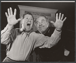 Jack Gilford and Lionel Stander in the Off-Broadway production The Policeman