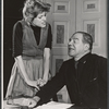 Marcie Hubert and Lionel Stander in the Off-Broadway production The Policeman