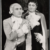 Donald Pleasence and Charles Gray in the stage production Poor Bitos