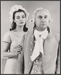 Diana Muldaur and Donald Pleasence in the stage production Poor Bitos