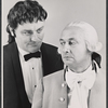 Charles Gray and Donald Pleasence in the stage production Poor Bitos