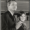 Arthur Hill and Kim Darby in rehearsal for the stage production The Porcelain Year