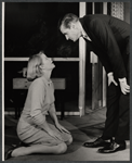 Barbara Bel Geddes and Arthur Hill in the stage production The Porcelain Year