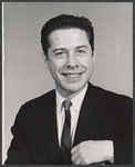 Harold Lang in publicity pose for the Off-Broadway revue The Decline and Fall of the Entire World as Seen Through the Eyes of Cole Porter revisited