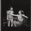Jan Chaney and unidentified [left] in the stage production Portofino