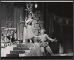 Jan Chaney and Robert Strauss in the stage production Portofino