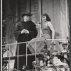 Robert Strauss and Helen Gallagher in the stage production Portofino