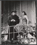 Robert Strauss and Helen Gallagher in the stage production Portofino