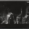 Georges Guetary, Robert Strauss [center] and unidentified others in the stage production Portofino