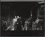 Georges Guetary, Robert Strauss [center] and unidentified others in the stage production Portofino