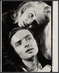 Elizabeth Hubbard and Richard Jordan in the stage production Possibilities
