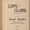 Servoss' Sectional road map of Long Island corrected to date