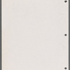 Stage manager's log