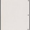 Stage manager's log