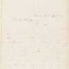 Babbitt, Mary, ALS to WW. Sep. 6, 1863.