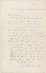 Childs, S. H., on behalf of Caleb H. Babbitt, ALS to WW. Oct. 26, 1863.