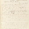 Brown, Lewis K., ALS to WW. Aug. 10, 1863.