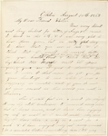 Brown, Lewis K., ALS to WW. Aug. 10, 1863.