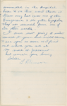 Brown, Lewis K., ALS to WW. Jul. 6, 1863.