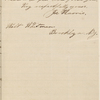 Harris, Joe, ALS to WW. Sep. 5, 1864.