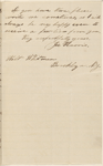 Harris, Joe, ALS to WW. Sep. 5, 1864.