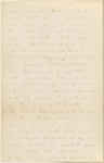 Livensparger, Isaac, ALS to WW. May 7, 1864.