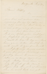 Millis, William H., Sr., ALS to WW. Jan. 9, 1864.