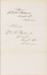 Millis, William H., Jr., ALS to WW. Feb. 16, 1874.