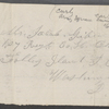 Memo about Jacob Gib, wounded soldier.