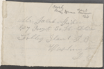 Memo about Jacob Gib, wounded soldier.