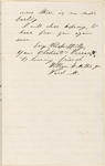Millis, William H., Jr., ALS to WW. Jan. 12, 1865.