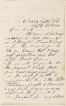 Millis, William H., Jr., ALS to WW. Sep. 27, 1875.