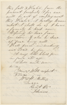 Millis, William H., Jr., ALS to WW. Sep. 27, 1875.