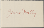 Mullery, William, ALS to WW. Oct. 21, 1864.