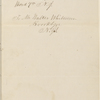 Mullery, Jesse, ALS to WW. Dec. 21, 1864.