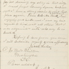Mullery, Jesse, ALS to WW. Jan. 23, 1865.