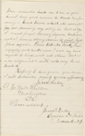 Mullery, Jesse, ALS to WW. Jan. 23, 1865.