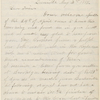 Mullery, Jesse, ALS to WW. May 3, 1865.