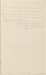 Small, Alvah. H., ALS to WW. Jul. 24, 1863.