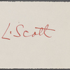 Scott, C. L., ALS to WW. Aug. 31, 1863.