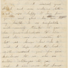 Stilwell, Julia, on behalf of James S. Stilwell, ALS to WW. Oct. 13, 1863.