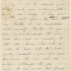 Stilwell, Julia, on behalf of James S. Stilwell, ALS to WW. Oct. 13, 1863.