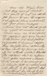 Stilwell, Margaret, on behalf of James S. Stilwell, ALS to WW. Oct. 25, 1863.